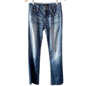 Joe's Slim Boot Medium Wash Low Rise in Honey Fit Straight Jeans 27